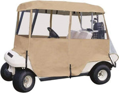 Classic Accessories - Polyester Golf Cart Protective Cover - 66 x 53", Sand - Benchmark Tooling