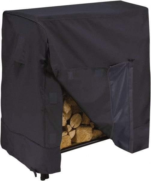 Classic Accessories - Polyester Log Rack Protective Cover - 48 x 24 x 42", Black - Benchmark Tooling