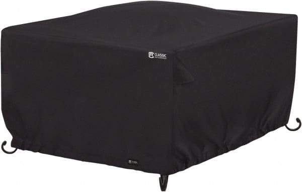 Classic Accessories - Polyester Fire Pit Protective Cover - 42 x 42 x 22", Black - Benchmark Tooling