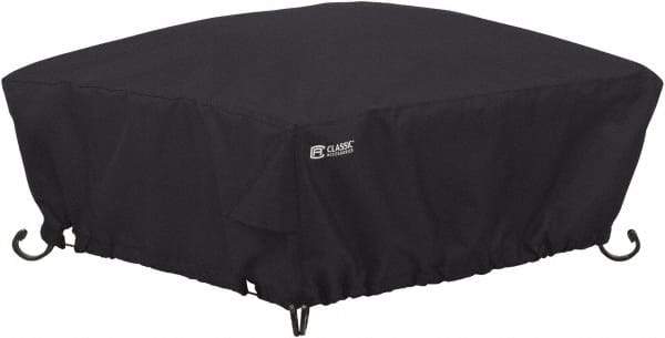 Classic Accessories - Polyester Fire Pit Protective Cover - 36 x 36 x 12", Black - Benchmark Tooling