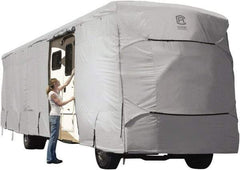 Classic Accessories - Polyester RV Protective Cover - 37 to 40' Long x 140" High, Gray - Benchmark Tooling