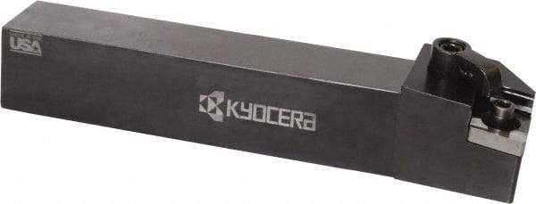 Kyocera - MCLN, Right Hand Cut, 95° Lead Angle, 1" Shank Height x 1" Shank Width, Negative Rake Indexable Turning Toolholder - 6" OAL, CN.. 43.. Insert Compatibility, Series MCLN - Benchmark Tooling