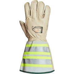 Tough linemen gloves for high visibility and warmth down to -10°C / 15°F