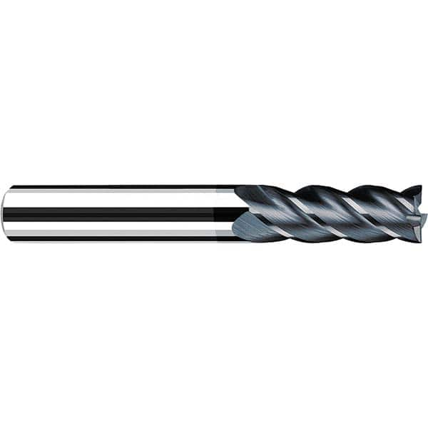 Fraisa - 3/8, 1" LOC, 3/8" Shank Diam, 2-3/4" OAL, 4 Flute Solid Carbide Square End Mill - Benchmark Tooling