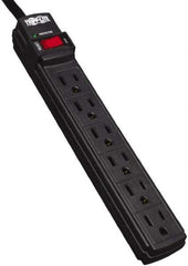 Tripp-Lite - 6 Outlets, 120 VAC15 Amps, 6' Cord, Power Outlet Strip - Floor, Keyhole Mount, 5-15 NEMA Configuration, 1.1" Strip - Benchmark Tooling