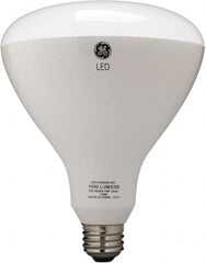 GE Lighting - 13 Watt LED Flood/Spot Medium Screw Lamp - 2,700°K Color Temp, 1,070 Lumens, 120 Volts, Dimmable, BR40, 25,000 hr Avg Life - Benchmark Tooling