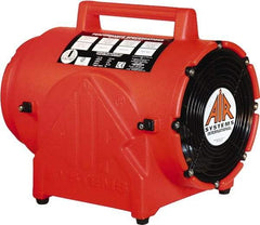 AIR Systems - 8" Inlet, Electric AC Contractor Grade Axial Fan - 0.33 hp, 826 CFM (Free Air), 220 Max Voltage Rating - Benchmark Tooling