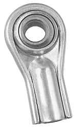 Alinabal - 3/8" ID, Female Spherical Rod End - 3/8-24 LH, Carbon Steel with Nylon Raceway - Benchmark Tooling