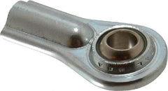 Alinabal - 3/8" ID, Female Spherical Rod End - 3/8-24 RH, Carbon Steel with Nylon Raceway - Benchmark Tooling