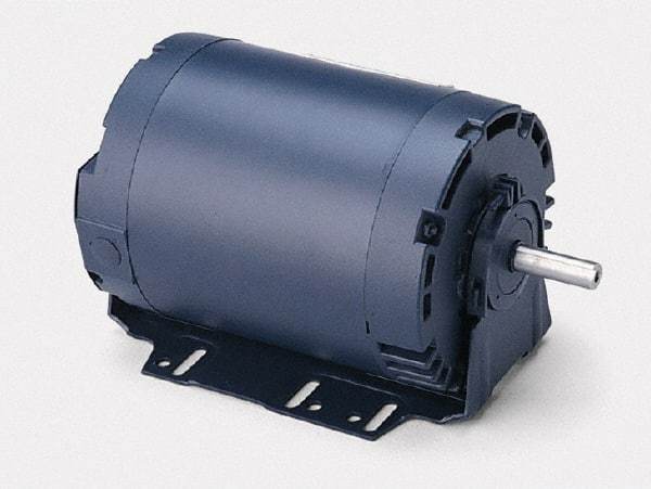 Leeson - 2 Max hp, 1,725 Max RPM, Electric AC DC Motor - 208-230/460 V Input, Three Phase, F56H Frame, Resilient Base Mount - Benchmark Tooling