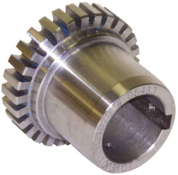 Lovejoy - 1-1/2" Max Bore Diam, Flexible Hub Coupling - 2" OD, Alloy Steel - Benchmark Tooling