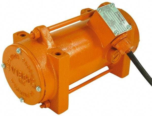 Vibco - 14 Amp, 12 Volt, 8-1/2" Long, Electric Vibrators - 0 to 400 Lbs. Force, 73 Decibels - Benchmark Tooling