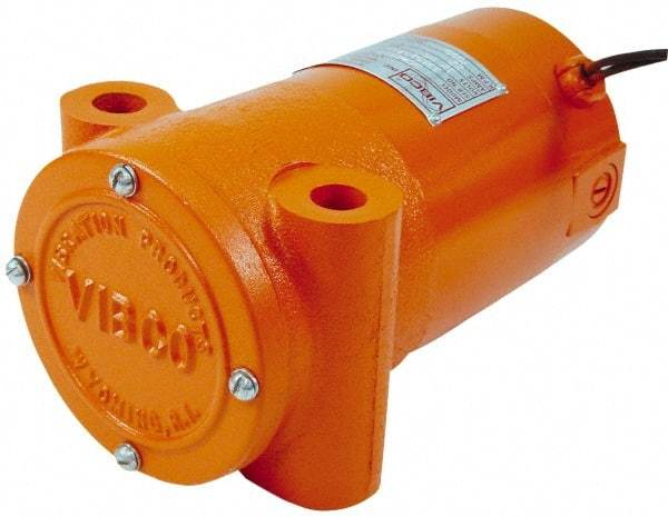 Vibco - 22 Amp, 12 Volt, 8-1/4" Long, Electric Vibrators - 0 to 400 Lbs. Force, 75 Decibels - Benchmark Tooling