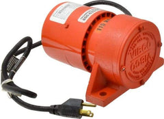 Vibco - 1 Phase, 1.5 Amp, 115 Volt, 7-1/2" Long, Electric Vibrators - 0 to 60 Lbs. Force, 48 Decibels - Benchmark Tooling