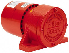 Vibco - 1 Phase, 1.7 Amp, 115 Volt, 7-1/2" Long, Electric Vibrators - 0 to 80 Lbs. Force, 50 Decibels - Benchmark Tooling