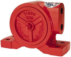 Vibco - 600 Lb. Force, 20 Cubic Feet per Minute, 6,500 RPM, 78 Decibel, Pneumatic Vibrator - 6-5/8" Long x 2-1/8" Wide x 4-7/8" High, 3/8 Port Inlet, 3/8 Port Outlet - Benchmark Tooling