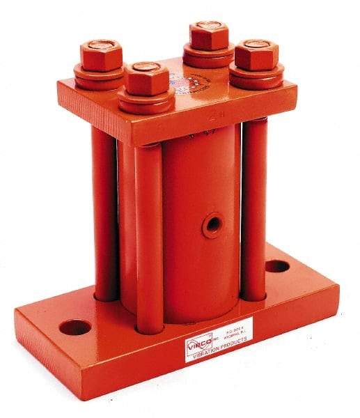 Vibco - 10 Cubic Feet per Minute, 7,000 RPM, 85 Decibel, Pneumatic Vibrator - 6" Long x 3" Wide x 7-1/2" High, 1/4 Port Inlet, 1/4 Port Outlet - Benchmark Tooling