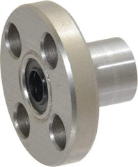 Value Collection - 1/4" ID, Round Flanged Single Linear Bearing - 1/2" OD - Benchmark Tooling