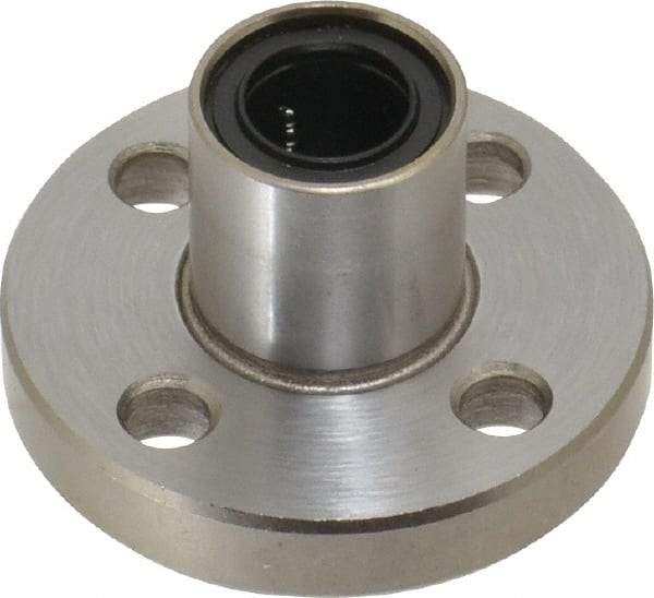 Value Collection - 3/8" ID, Round Flanged Single Linear Bearing - 5/8" OD - Benchmark Tooling