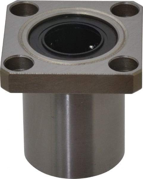 Value Collection - 5/8" ID, Square Flanged Single Linear Bearing - 1-1/8" OD - Benchmark Tooling