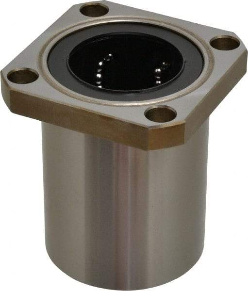 Value Collection - 2" ID, Square Flanged Single Linear Bearing - 3" OD - Benchmark Tooling