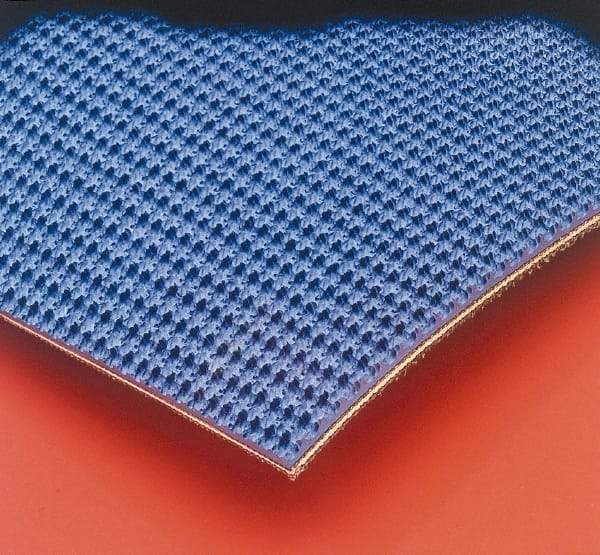 Made in USA - Incline Conveyor Belt - Neoprene Rubber, 3-Ply, No. 20030205-9 - Benchmark Tooling