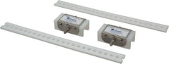 Made in USA - Chain Size 40, Polyethylene, Floating Roller Chain Tensioner - 3" Long - Benchmark Tooling