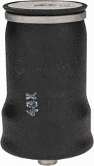 Value Collection - 100 psi Actuation: 330 Lb Ext, 1,160 Lb Compr, 3/8-16 & 3/4-16, 4.9" Stroke Len, Sleeve Air Spring - 7.1" Extended Height, 2.2" Compressed Height, 4.6" Max OD at 100 psi, 160 to 880 Lb Capacity - Benchmark Tooling