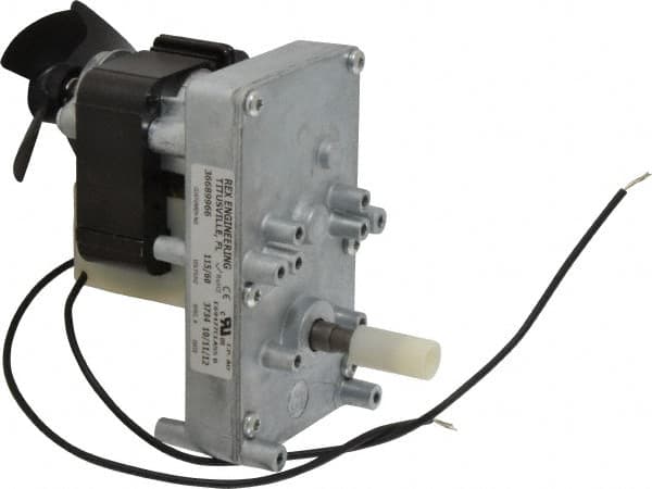 Made in USA - 115 Volt, 2 RPM, 1700:1 Gear Ratio, ESP Gearmotor - 200 Torque - Benchmark Tooling