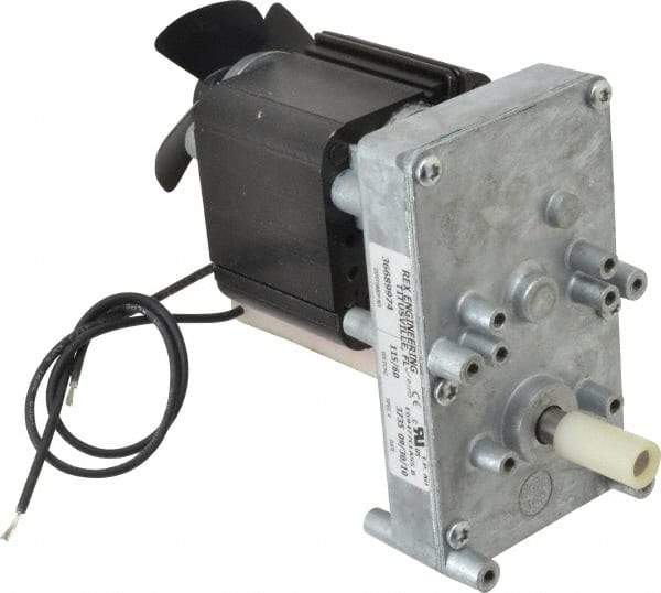 Made in USA - 115 Volt, 5 RPM, 680:1 Gear Ratio, ESP Gearmotor - 250 Torque - Benchmark Tooling