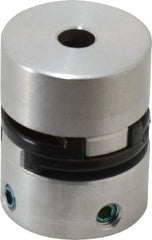 Value Collection - Flexible Oldham Coupling - 1" OD, 1.28" OAL, Delrin - Benchmark Tooling