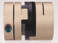 Value Collection - Flexible Oldham Coupling - 1.63" OD, 2" OAL, Delrin - Benchmark Tooling