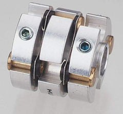 Value Collection - Flexible Membrane Coupling - 3/4" OD, 1.07" OAL, Stainless Steel - Benchmark Tooling