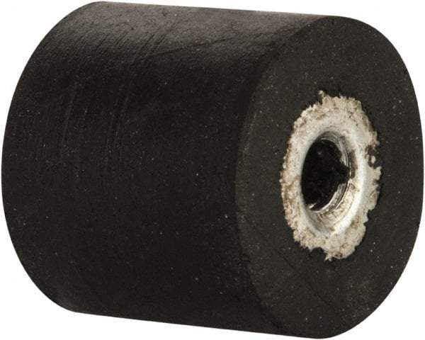 Tech Products - 9.5 Lb Capacity, 6-32 Plate/Plate Vibration Isolator - 9/16" Diam, 1/2" High - Benchmark Tooling