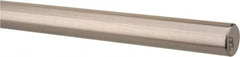 Thomson Industries - 10mm Diam, 3' Long, Steel Standard Round Linear Shafting - 60-65C Hardness, .3937/.3932 Tolerance - Benchmark Tooling