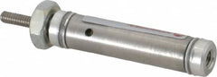 Norgren - 1/2" Stroke x 5/16" Bore Single Acting Air Cylinder - 10-32 Port, 5-40 Rod Thread - Benchmark Tooling