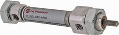 Norgren - 1/2" Stroke x 5/16" Bore Double Acting Air Cylinder - 10-32 Port, 5-40 Rod Thread - Benchmark Tooling