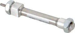 Norgren - 1/2" Stroke Single Acting Air Cylinder - 10-32 Port, 10-32 Rod Thread - Benchmark Tooling