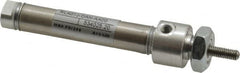 Norgren - 1-1/2" Stroke Double Acting Air Cylinder - 10-32 Port, 10-32 Rod Thread - Benchmark Tooling