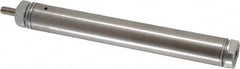 Norgren - 3" Stroke x 3/4" Bore Single Acting Air Cylinder - 1/8 Port, 1/4-28 Rod Thread - Benchmark Tooling