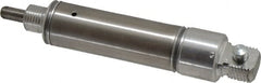 Norgren - 1" Stroke x 3/4" Bore Single Acting Air Cylinder - 1/8 Port, 1/4-28 Rod Thread - Benchmark Tooling