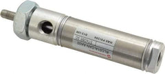 Norgren - 1" Stroke x 3/4" Bore Double Acting Air Cylinder - 1/8 Port, 1/4-28 Rod Thread - Benchmark Tooling