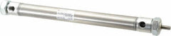 Norgren - 6" Stroke x 3/4" Bore Double Acting Air Cylinder - 1/8 Port, 1/4-28 Rod Thread - Benchmark Tooling