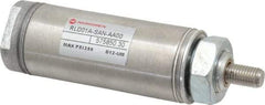 Norgren - 1" Stroke x 1-1/16" Bore Single Acting Air Cylinder - 1/8 Port, 5/16-24 Rod Thread - Benchmark Tooling