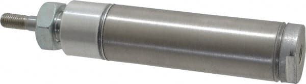 Norgren - 2" Stroke x 1-1/16" Bore Double Acting Air Cylinder - 1/8 Port, 5/16-24 Rod Thread - Benchmark Tooling