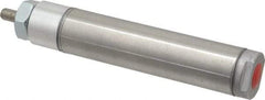 Norgren - 3" Stroke x 1-1/16" Bore Double Acting Air Cylinder - 1/8 Port, 5/16-24 Rod Thread - Benchmark Tooling