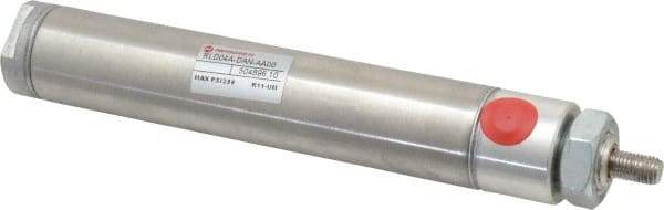 Norgren - 4" Stroke x 1-1/16" Bore Double Acting Air Cylinder - 1/8 Port, 5/16-24 Rod Thread - Benchmark Tooling