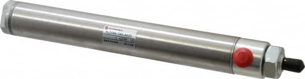 Norgren - 6" Stroke x 1-1/16" Bore Double Acting Air Cylinder - 1/8 Port, 5/16-24 Rod Thread - Benchmark Tooling