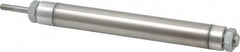 Norgren - 6" Stroke x 1-1/16" Bore Double Acting Air Cylinder - 1/8 Port, 5/16-24 Rod Thread - Benchmark Tooling