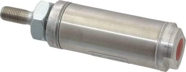 Norgren - 1" Stroke x 1-1/4" Bore Single Acting Air Cylinder - 1/8 Port, 7/16-20 Rod Thread - Benchmark Tooling